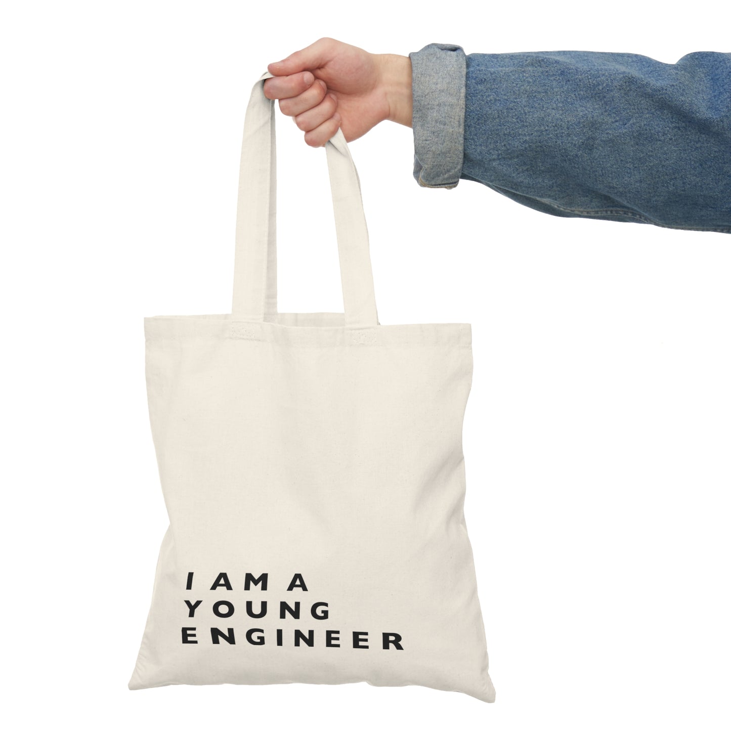 I Am a Young Engineer | Natural Tote Bag