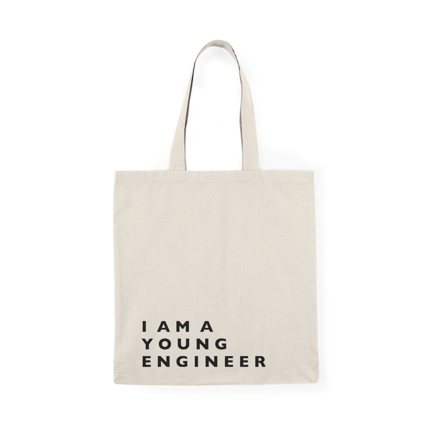 I Am a Young Engineer | Natural Tote Bag
